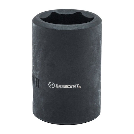 Crescent 12 Mm X 1/2 In. Drive Metric 6 Point Impact Socket 1 Pc